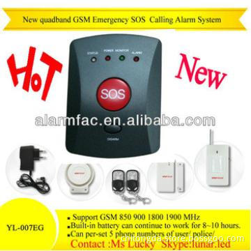 Wireless Emergency GSM Security Alarm System
